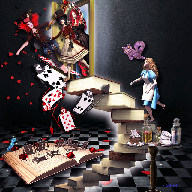 Alice In Wonderland Bloggers Court.