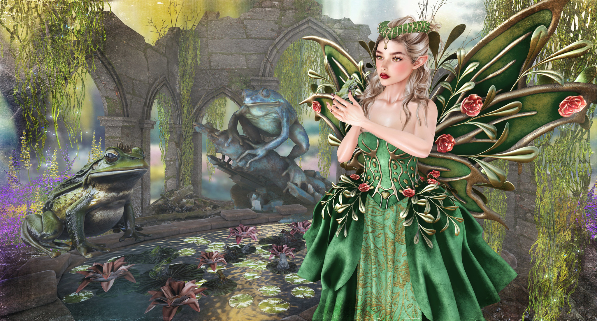 Whispers of Enchantment: The Frog Prince’s Eternal Kiss