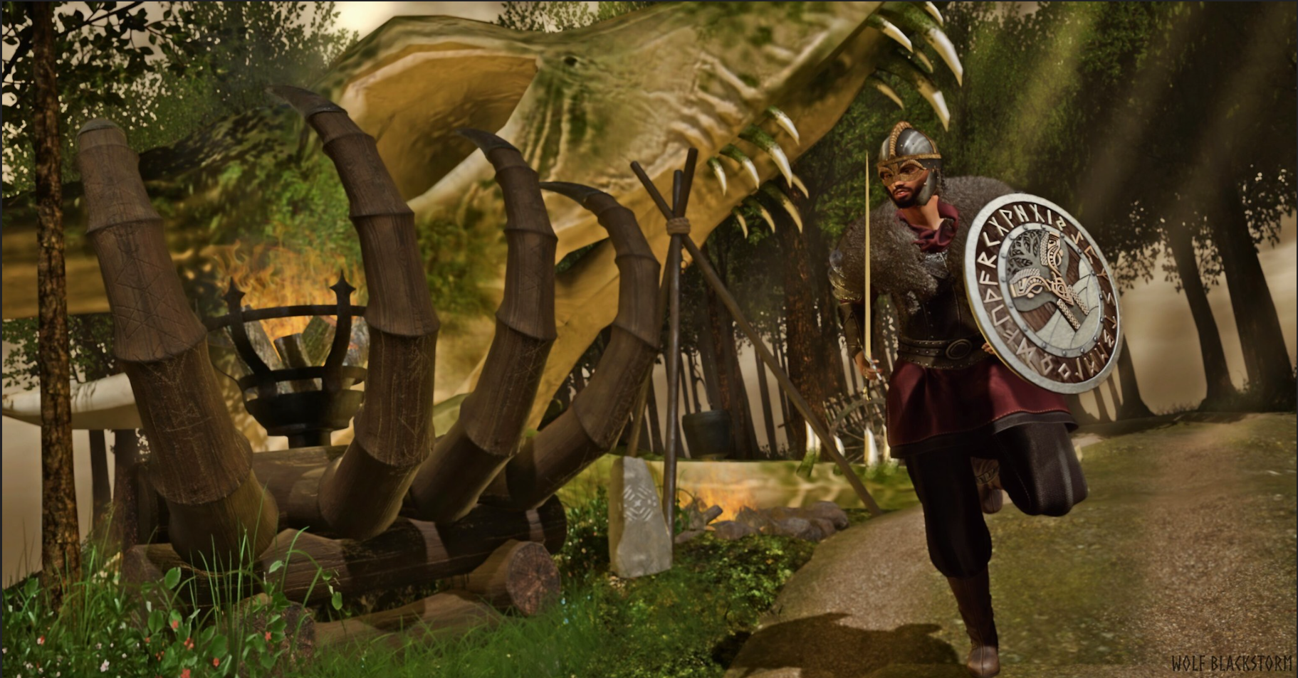 Time to Raid: A Saga Carved in Flame and Bone