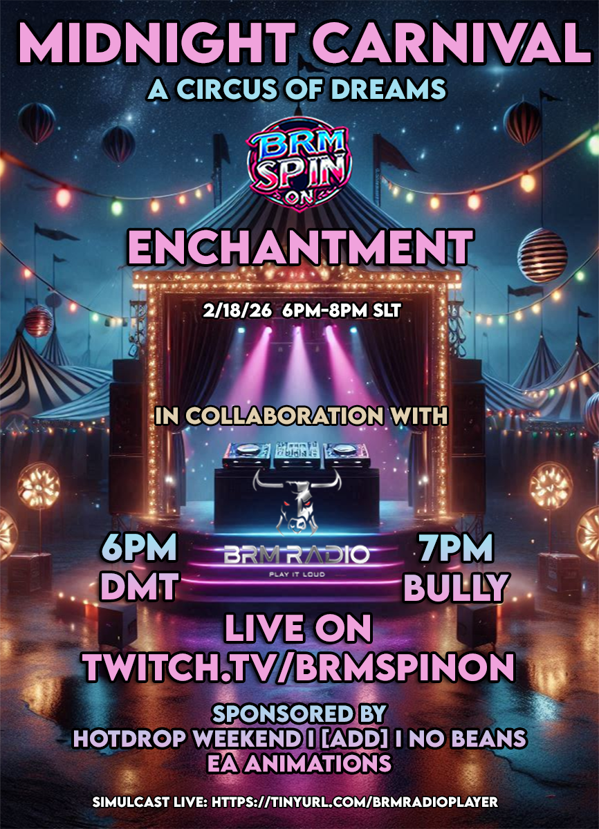 Enchantment Welcomes BRM to the Midnight Carnival